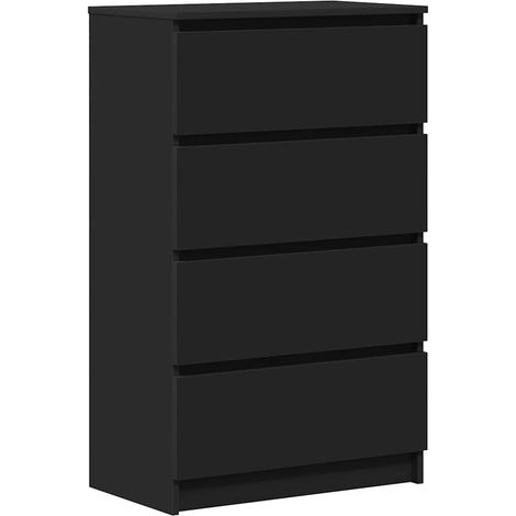 Sideboard Schwarz 60x35x98,5 cm Holzwerkstoff vidaXL