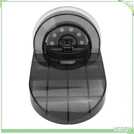 Fafeicy Repose-pieds de douche avec ventouse Repose-pieds de douche, ventouse antidérapante, manutention elingue Noir Transparent (1/5)