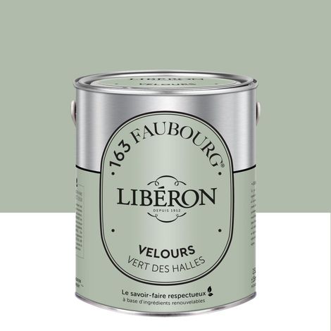 Grüne Mehrzweckfarbe aus den Markthallen, Faubourg Libéron 163, Samt, 2,5 l LIBERON