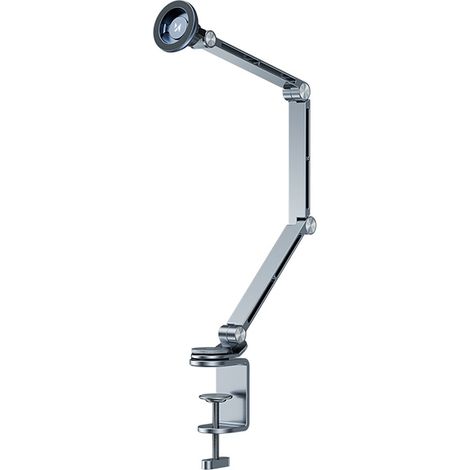 Supporto magnetico pieghevole a 360° per telefono e tablet - Grigio (1/5)