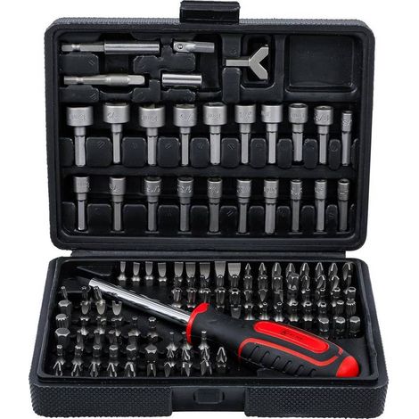 Jeu d Embouts Universels 122 pcs - Acier, Polyvalent et Résistant - Pro - D-Work