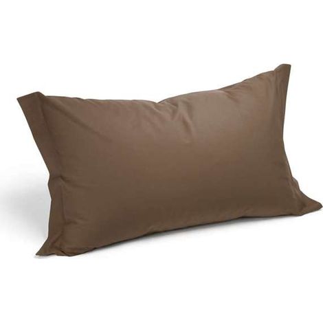 CALEFFI Coppia Federe in Cotone Cotone tinta unita Standard Caleffi Tinta Unita Moka