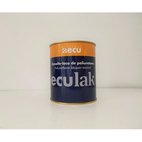 -CAHERSA- Pintura Esmalte laca de poliuretano ECU ECULAK Blanco Mate 750