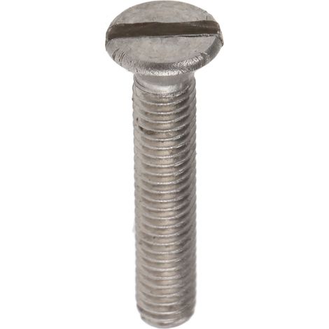 Vis à métaux RS PRO M3 à tête Fraisée fendue en Acier Inoxydable, 16mm ( Prix pour Sachet de 100 )