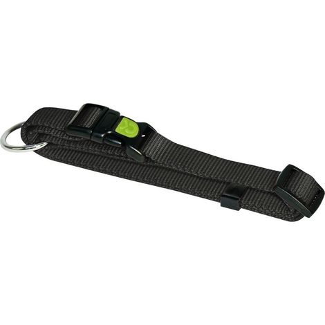 Kerbl Black Miami Halskette fÐ©r Misma -Hunde. 12 kg - 20-35 cm x 10 mm