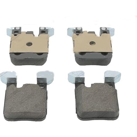 KIT PASTIGLIE FRENO POSTERIORI compatibile con BMW 3 (F30,F80,F31,F34) / PASTIGLIE FRENANTI AUTO OEM FDB4663FDB4670 / A 00 474, / SOSTITUZIONE DIRETTA / BASSA POLVERE / SILENZIOSO