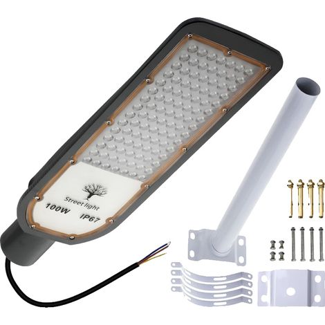 Lampadaire, Haute Luminosité, Design Étanche, 100W+Accessoires (1/2)