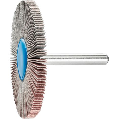 PFERD TOOLS Korund Fächerschleifer F Ø 60x5 mm Schaft-Ø 6 mm A180 für Feinschliff und Finish 10 Stk (1/5)