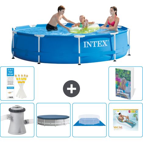 Frame Pool Rund - 305x76 cm - 7-teilig S322
