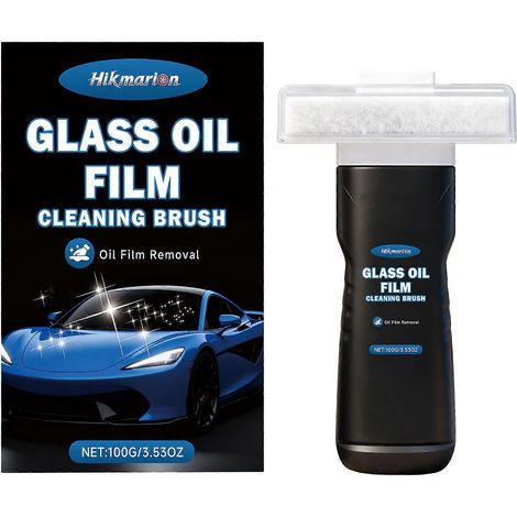 Nettoyant pare-brise anti-reflets pour la conduite de nuit. Élimine sans effort les dépôts huileux tenaces. Vision nocturne optimale. (1/4)