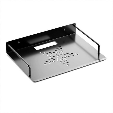 Étagères pour lecteur DVD, étagère murale sous téléviseur, support métallique pour routeur (1/5)