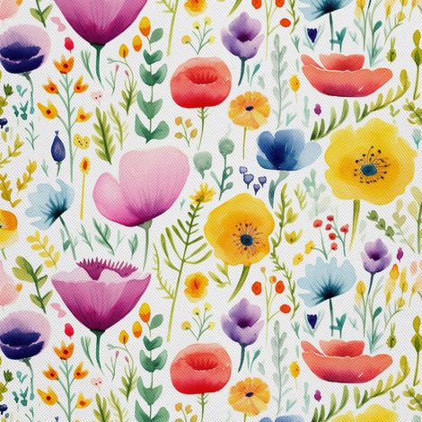 Tela decorativa para exteriores Oxford - Flores - DX3016 (1/5)