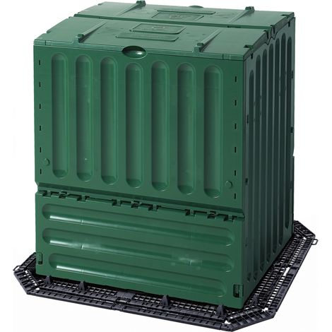 GARANTIA ECO-KING Komposter 400 Liter grün inkl. Bodengitter (1/5)