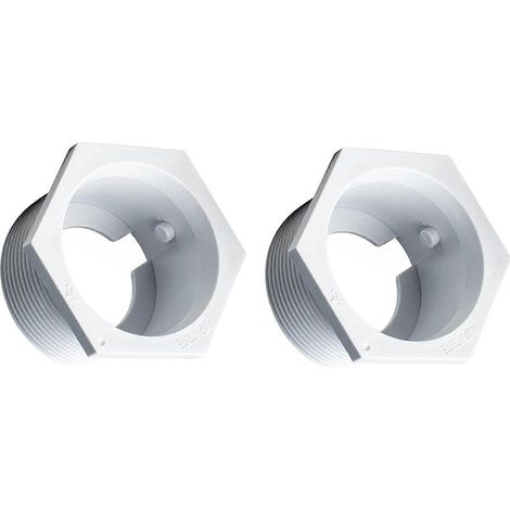 6-500-00 Lot de 2 fixations murales universelles pour robot nettoyeur de piscine (UWF) - Pièce de rechange exacte pour Polaris 480, 380, 360, 280, 180, 165, 65 et Turtle Pool Cleaner (1/5)