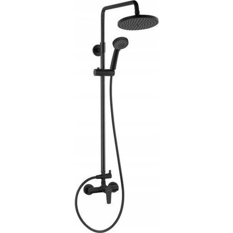 no-name NP84-BTR7U-BL Moderne schwarze Dusche Set (1/2)