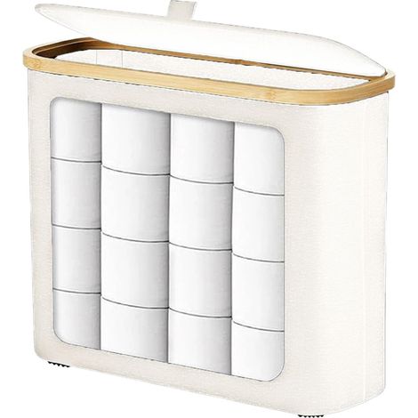 Rangement pour papier toilette grande capacité (1/5)