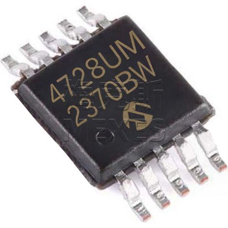 Nomenclature MCP4728-E/UN MCP4821-E/SN 5 electronic components 5 units