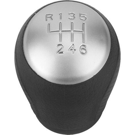 Manette de vitesse 6 vitesses en aluminium pour Qashqai X-Trail MT 2006-2013, pommeau de levier de changement de rapport (1/5)