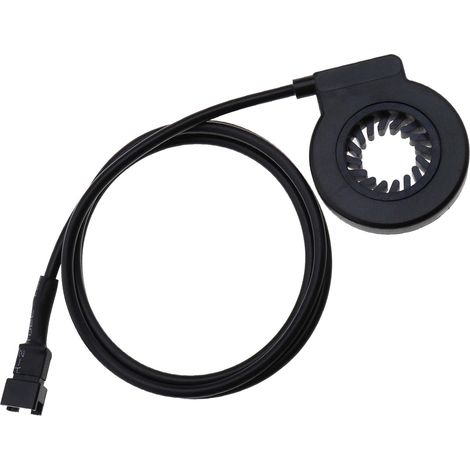 Pédale de vélo électrique KT-V12L avec 12 aimants - Capteur d'assistance d'entrée - Système de pédale PAS étanche - Prise de cadence - Capteur de vitesse - Accessoires - Noir ABS (1/5)