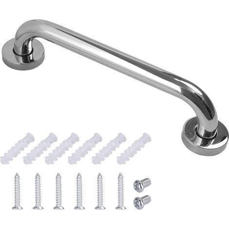 Maniglione antiscivolo in acciaio inox per maniglie di sicurezza in vasche da bagno e docce per anziani e bambini, 40 cm - Fei Yu (1/5)