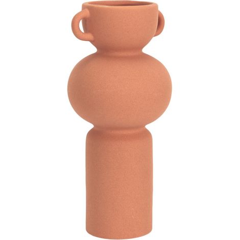 Vase avec Anse Déco "Arty" 25cm Terracotta (1/4)