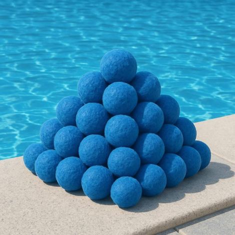 1000 g Balles filtrantes pour installations de filtration à sable balles filtrantes de piscine de (1/5)