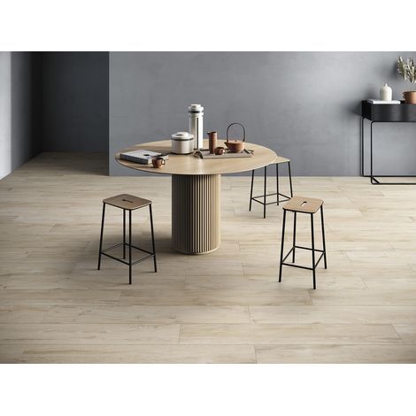 Grès cérame - FORESTE D'ITALIA - Bianco - Naturelle - 120x7x0,85cm - Plinthe (1/2)