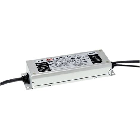 Mean Well XLG-200-L-AB Driver de LED à puissance constante 200 W 350 - 1050 mA 142 - 285 V/DC fonction dimmeur 3 en 1, homologué pour les meubles, e Q122952 (1/2)