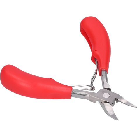 Pince coupante pour dents de porcelet en acier inoxydable, matériel d'élevage, rouge (1/5)