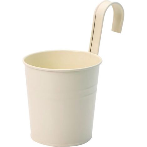 Maceta，5 piezas，600 ml，10 x 10 cm，Cubo colgante de metal para flores，Jardinera colgante，Maceta colgante de hierro，Cesta colgante para suculentas (1/5)