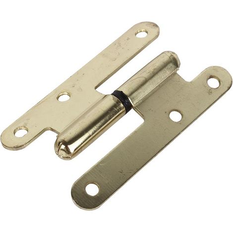 Pack 12 Pernios Redondos Izquierdos 9,5mm para Instalaciones