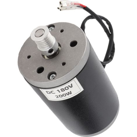Moteur d'entraînement pour tapis roulant 180 V 200 W, balais métalliques, moteur CC avec bobine en cuivre, pièce de rechange (1/5)