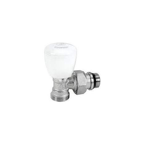 Giacomini – Robinet radiateur bicone équerré 12x17 – Vanne papillon genre raccord 2 – Calibre 16 pour chauffage central (1/5)