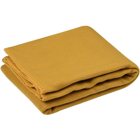 Manta Carlton de 125x150 cm, forro polar azul (1/3)