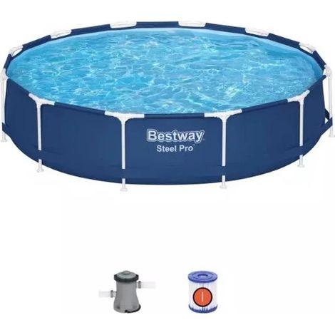 Piscina Frame Tonda Filtro 1C 366 H 76 Bestway (1/9)