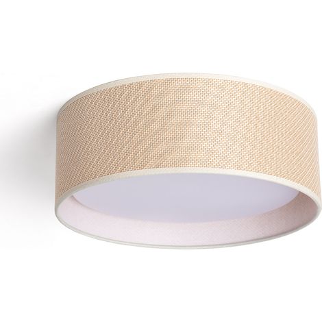 Plafonnier Rond Rotin Ø360 Rufus Naturel