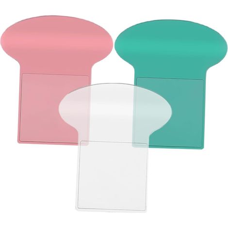 Élévateur de Support de Toilette Portable 3pcs en Ps, Poignée de Levage du Couvercle de Siège pour Hôtels et Lieux Publics, Accessoire Solide et Pratique (1/5)