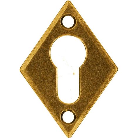 Rosace BOUVET LV-102 Laïton vieilli 69x40 mm Cylindre européen