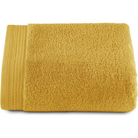 Grandes Serviettes de Bain - Serviettes de Bain - 1 Grande Serviette de Douche - 100 x 150 cm - 100% Coton - 600 grammes - Or (1/5)