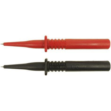 Jeu de pointes de touche Cliff PAIR TPR7 PROBES RED+BLACK CAT III 1000 V rouge, noir 1 set A200092 (1/2)