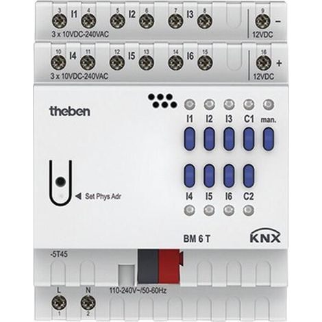 Theben KNX BINÄREINGANG 6F.BM6T REG (T4940230)