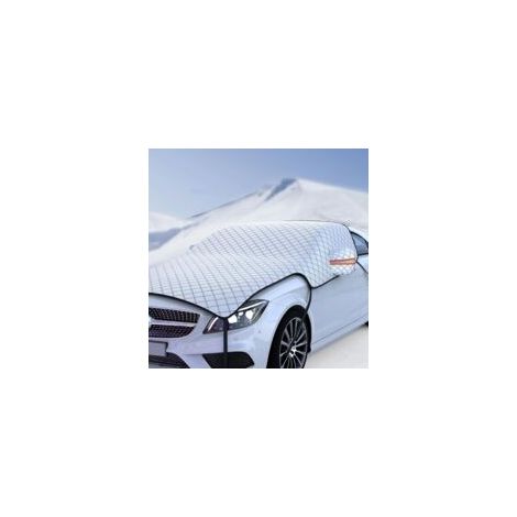 Film de protection antigel pour pare-brise et capot – Feuille d'aluminium PEVA ignifuge – Résistant aux intempéries – Installation facile (1/5)