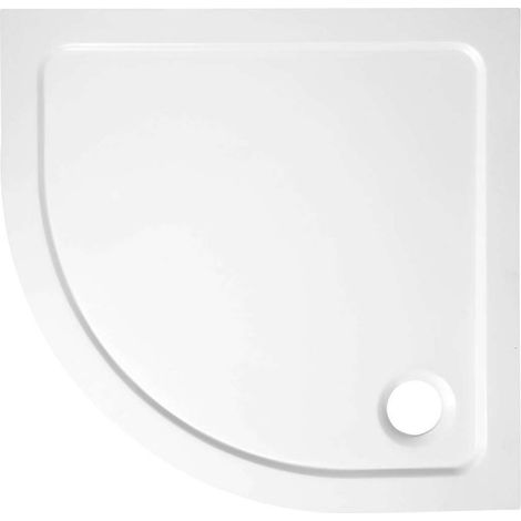 Aqualine Duschtassen - Viertelkreis Duschwanne TECMI 90x90x3 cm, weiß PQ559