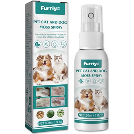 Furriyo Pet Ringworm Spray - Lindert und verbessert Ringelflechte bei Katzen und Hunden mit einer sanften Formel (1/5)