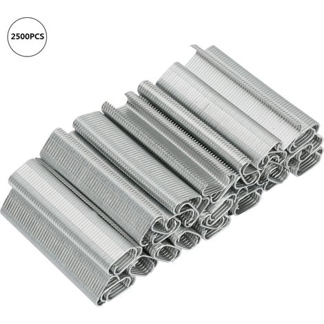 Attache Cage M Clous pour Élevage et Canapé - Lot de 2500 Pièces en Métal Corrosion Résistante (20mm, Ø8mm) (1/5)