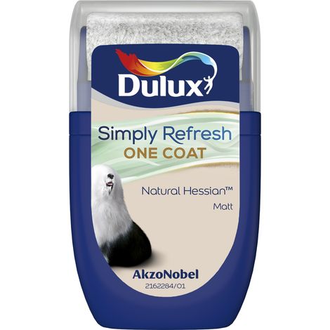 Dulux Simply Refresh One Coat Matt Tester Pot - 30ml - Natural Hessian