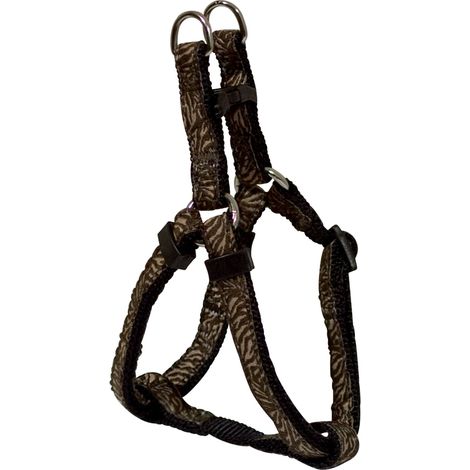 Harnais baudrier Zébra marron Taille : T1