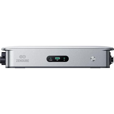 Zendure – Système de gestion de l'énergie 2400W – Capacité extensible 17,28 kWh – Conversion rapide en 3 secondes – Compatible avec batteries AB3000X