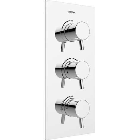 Bristan Prism 2 Concealed Recessed Built In Chrome Shower Mixer PM2 SHC3STP C