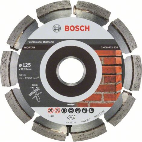 Bosch PRO Mortar Diamanttrennscheibe, 125 x 22,23 mm (1/5)
